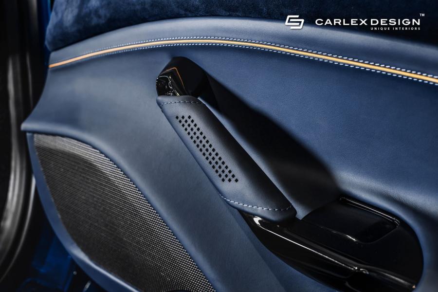 Детали интерьера Ferrari 488 Spider by Carlex Design 2018 года  (фото 5 из 20)